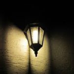 Hatékony fénnyel világít a kültéri fali lámpa