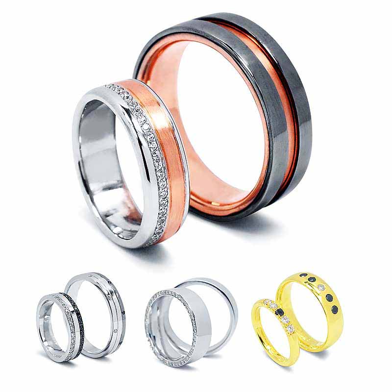 Karikagyűrű - örök hűség szimbóluma White and Black ékszer bolt Budapest